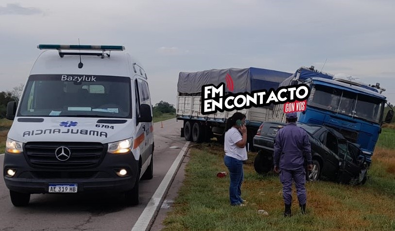 ACCIDENTE FATAL  A DOS KILÓMETRO DEL CRUCE DE SAN BERNARDO