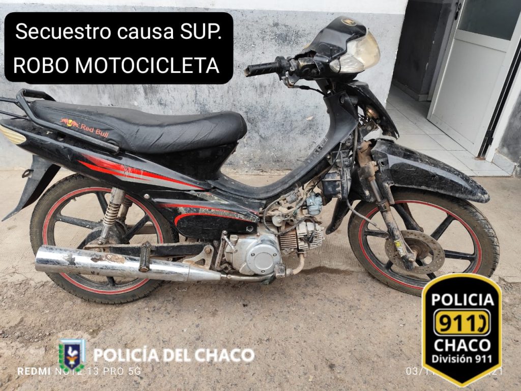 EL C.O.M IMPIDIÓ EL ROBO DE UNA MOTOCICLETA EN EL ACCESO NORTE