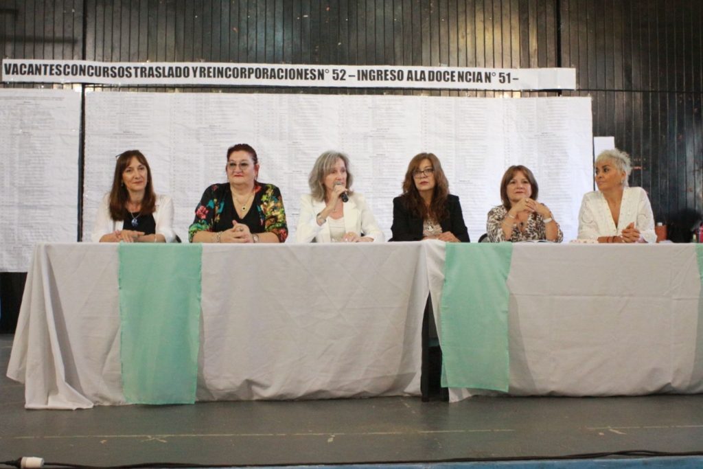 HECHO HISTÓRICO EN EDUCACIÓN: SE REALIZARON ACTOS DE ADJUDICACIONES DE CARGOS DOCENTES PARA LOS NIVELES INICIAL Y PRIMARIO