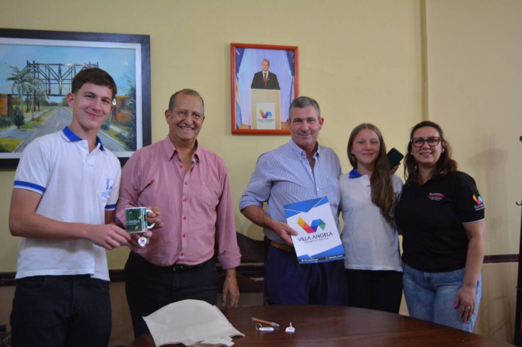 ADALBERTO PAPP RECIBIÓ EN SU DESPACHO AL JOVEN SEGUNDO PATRICIO GARRAHAN