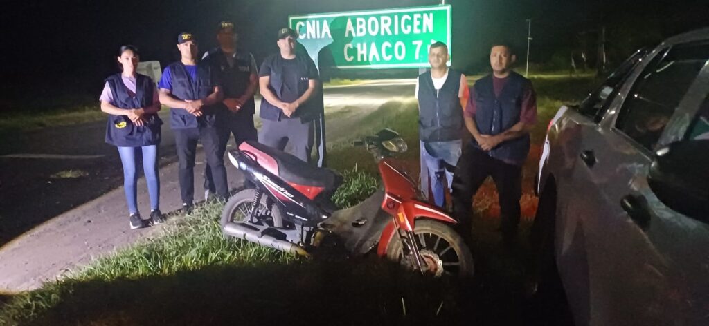 VILLA ÁNGELA: UN JOVEN DETENIDO Y RECUPERAN UNA MOTOCICLETA ROBADA EN BARRIO SAN CAYETANO