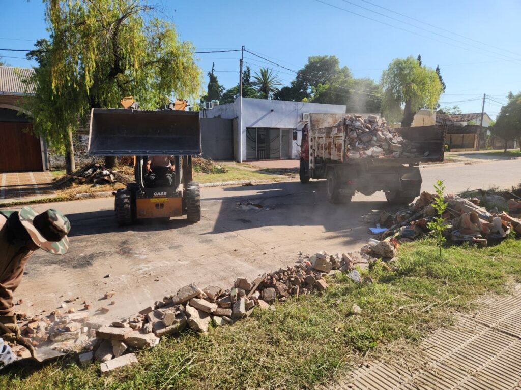 EL MUNICIPIO INTENSIFICA LAS TAREAS DE MANTENIMIENTO URBANO EN DISTINTOS SECTORES
