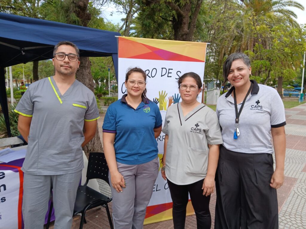 VILLA ÁNGELA: COMENZÓ LA CAMPAÑA DE VACUNACIÓN ANTIGRIPAL CON UNA JORNADA EN LA PLAZA CENTRAL