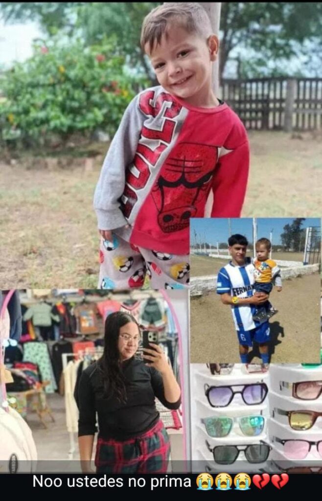 PROFUNDA CONMOCIÓN EN VILLA ÁNGELA POR LA MUERTE DE UNA JOVEN PAREJA Y SU HIJO DE 3 AÑOS