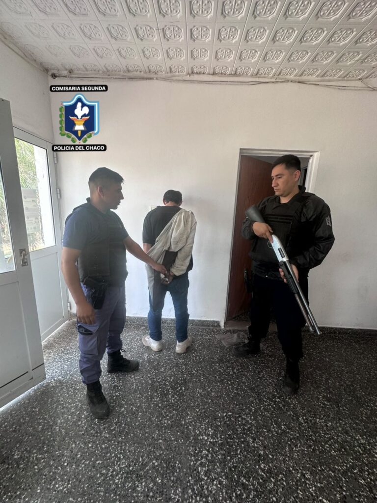 VILLA ÁNGELA: ESCLARECIERON UN ATAQUE CON ARMA BLANCA Y DETUVIERON A UN SOSPECHOSO